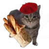🇫🇷 Эмодзи «Oiia Oiia Cat» для Telegram