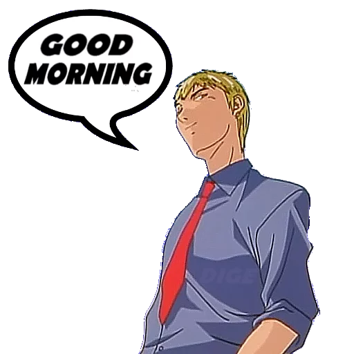 Стикерпак GTO GREAT TEACHER ONIZUKA для Telegram — скачать