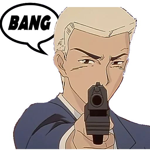 🔫 Стикер «GTO GREAT TEACHER ONIZUKA» для Telegram