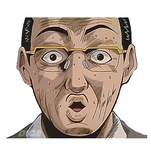 😮 Стикер «GTO GREAT TEACHER ONIZUKA» для Telegram