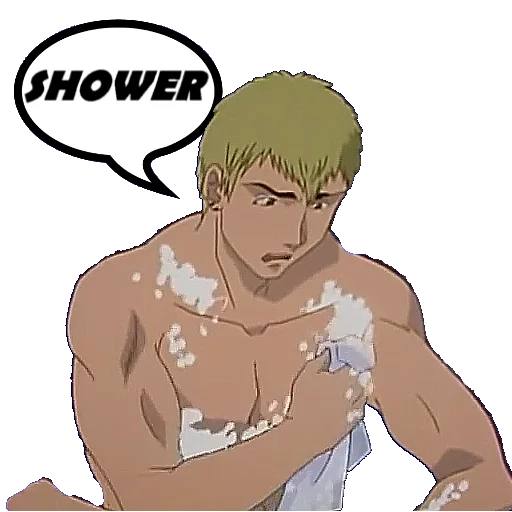 🚿 Стикер «GTO GREAT TEACHER ONIZUKA» для Telegram