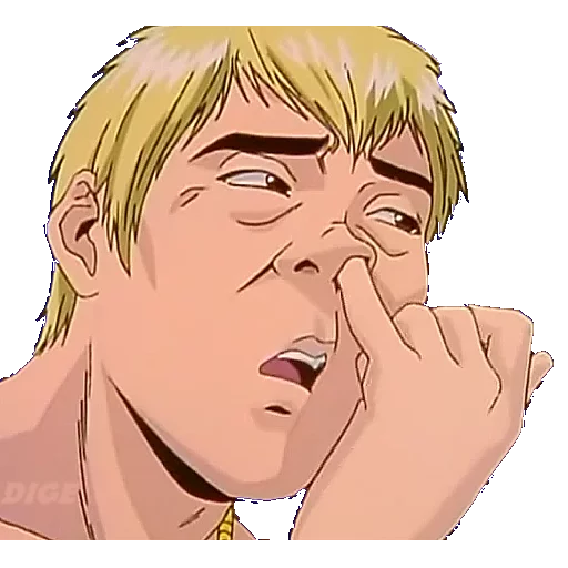👃 Стикер «GTO GREAT TEACHER ONIZUKA» для Telegram