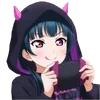 🌟 Эмодзи «Yoshiko Tsushima - Love Live» для Telegram