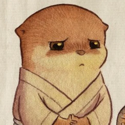 😥 Стикер «otter» для Telegram