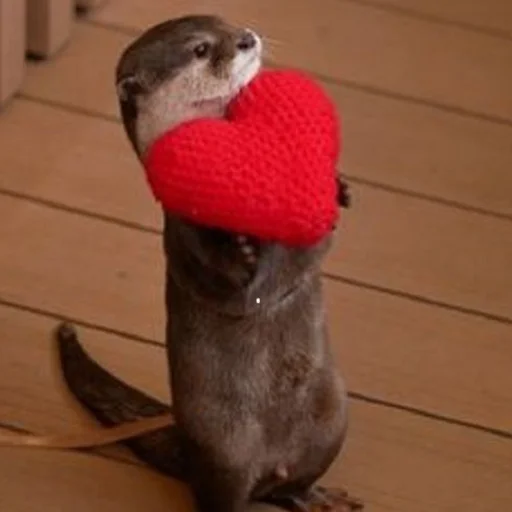 ❣ Стикер «otter» для Telegram