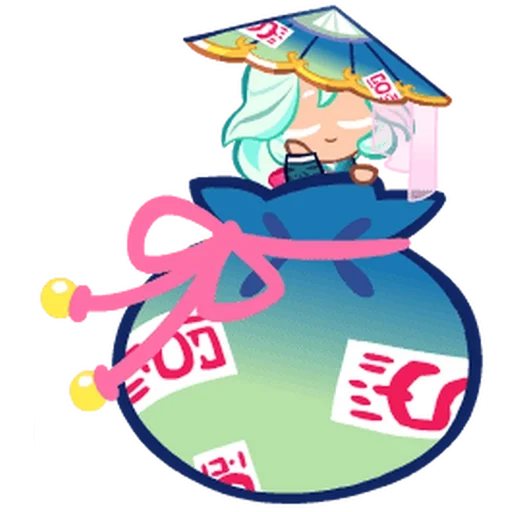 🍡 Стикер «Okchun Cookie» для Telegram