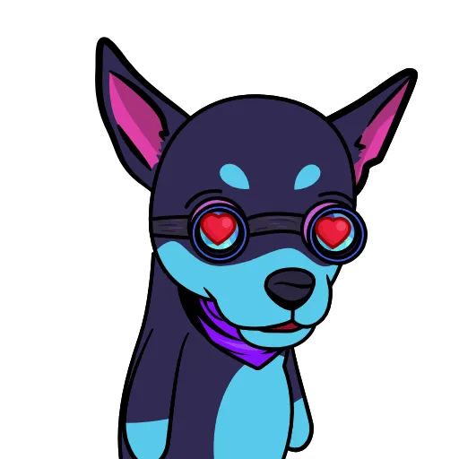 ♥️ Стикер «OKINU stickers» для Telegram