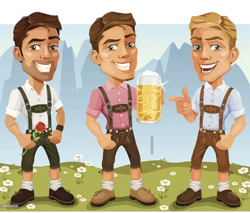 😁 Стикер «October fest» для Telegram