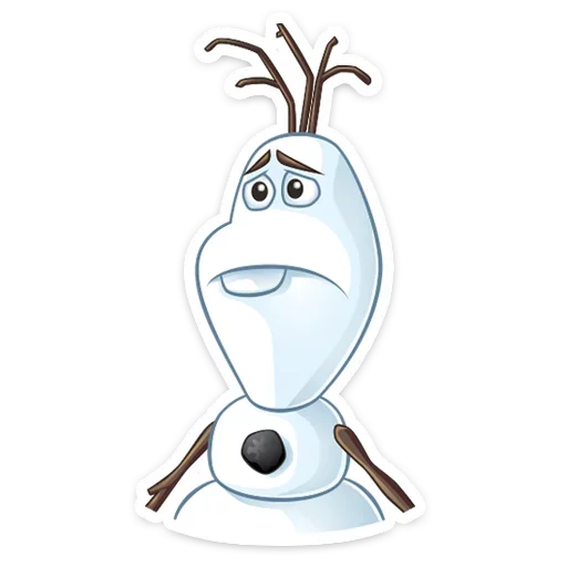 😒 Стикер «Олаф» для Telegram