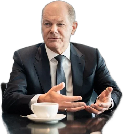 😐 Стикер «Olaf Scholz» для Telegram