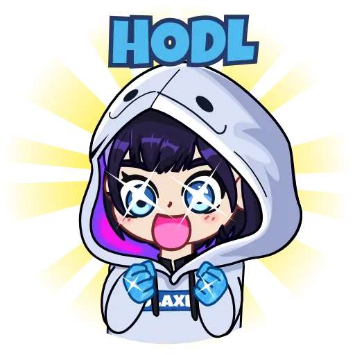 Стикерпак Ola XBT для Telegram