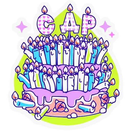 🎂 Эмодзи «Олды» для Telegram