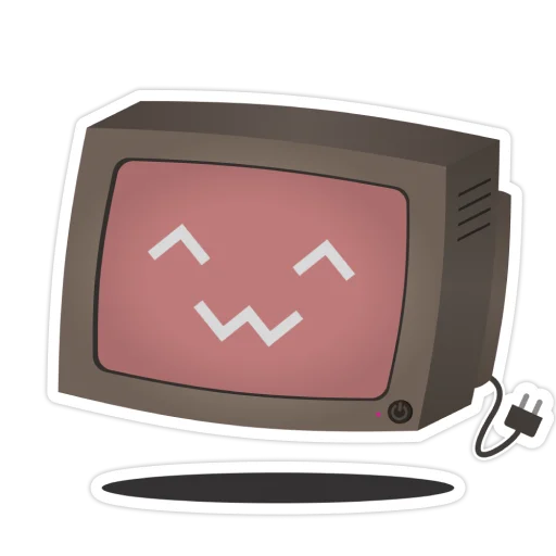 Стикерпак Old Monitor для Telegram — скачать