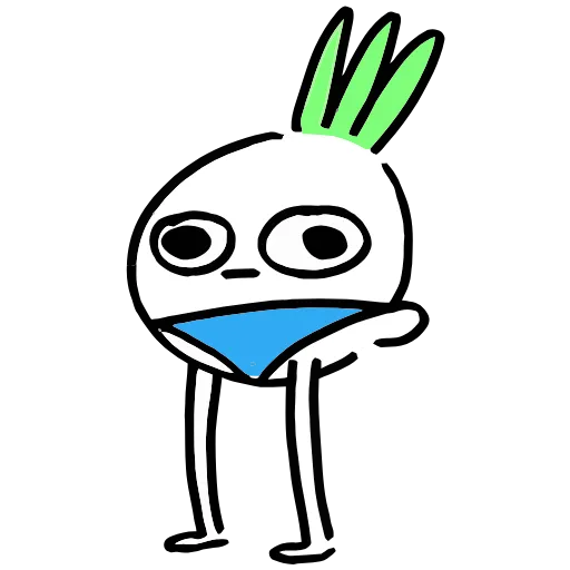 👙 Эмодзи «Лук Олег» для Telegram
