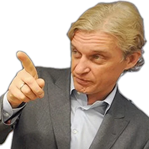 ☝️ Стикер «Олег Тиньков» для Telegram