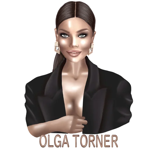 Стикерпак Olga Torner для Telegram — скачать