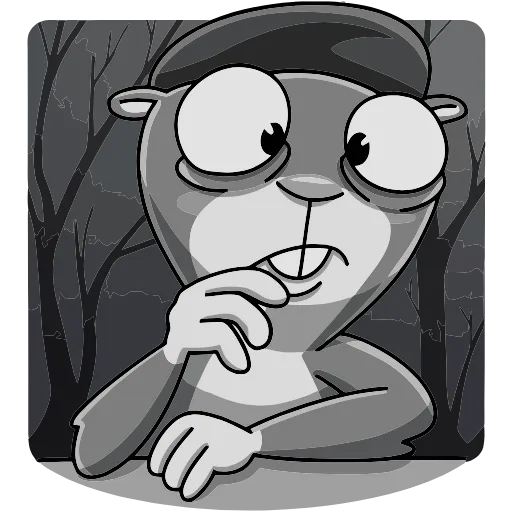 😰 Эмодзи «Оливер» для Telegram