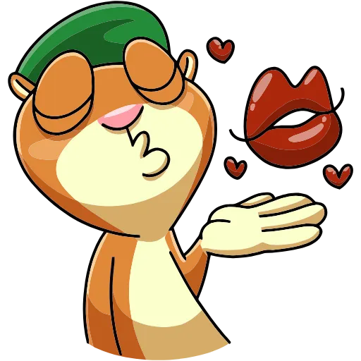 😘 Эмодзи «Оливер» для Telegram