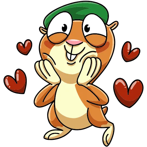 ❤️ Эмодзи «Оливер» для Telegram