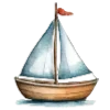 ⛵ Эмодзи «Маяк И Море» для Telegram