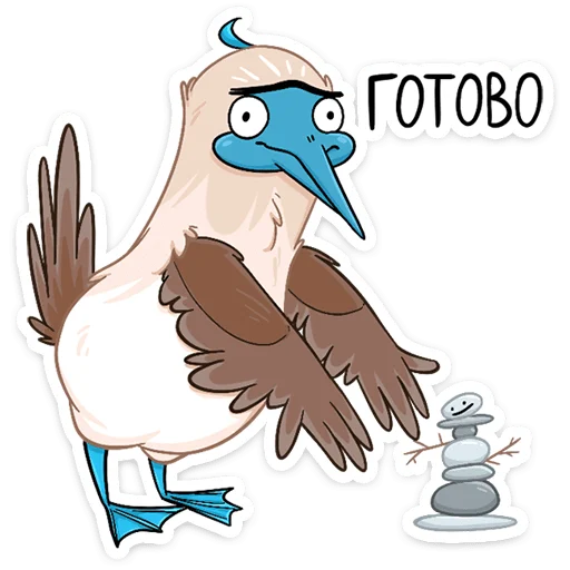 ☃️ Стикер «Олуша» для Telegram
