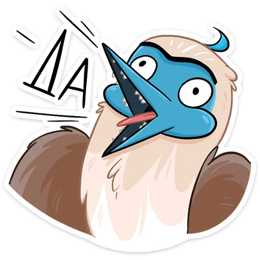 😱 Стикер «Олуша» для Telegram