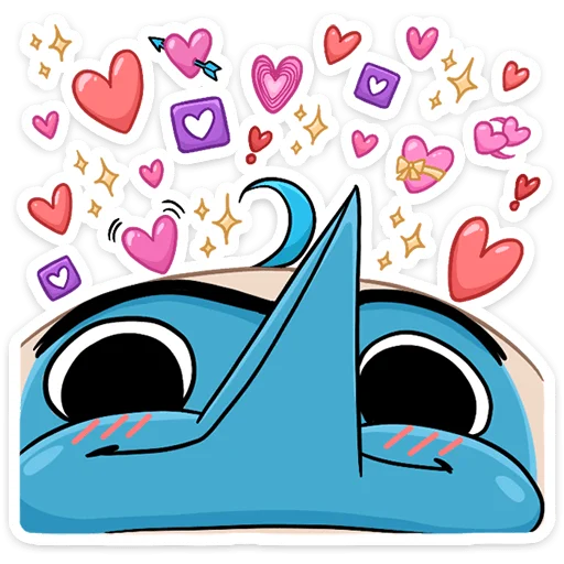 🥰 Стикер «Олуша» для Telegram