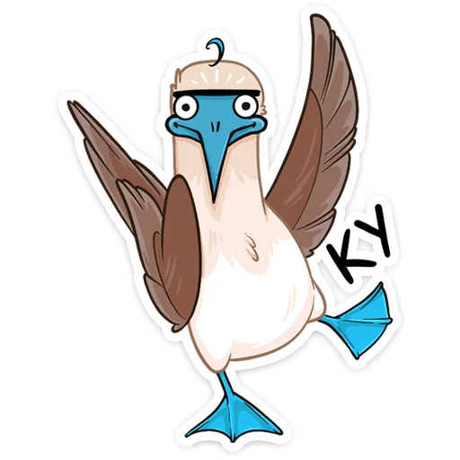 Стикерпак Олуша для Telegram — скачать