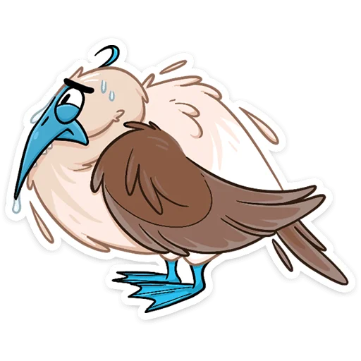 😓 Стикер «Олуша» для Telegram