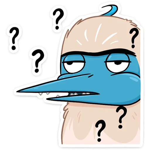 🤨 Стикер «Олуша» для Telegram