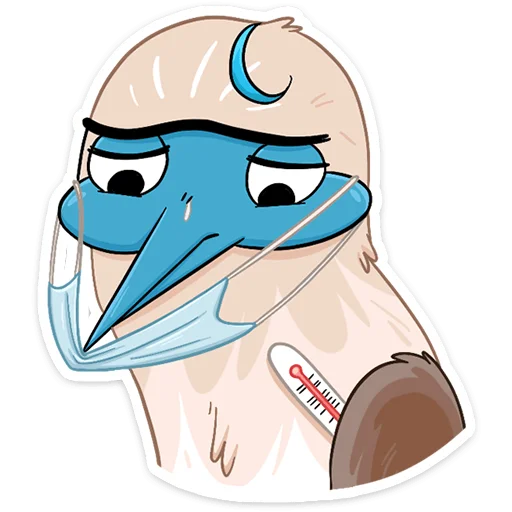 🤒 Стикер «Олуша» для Telegram