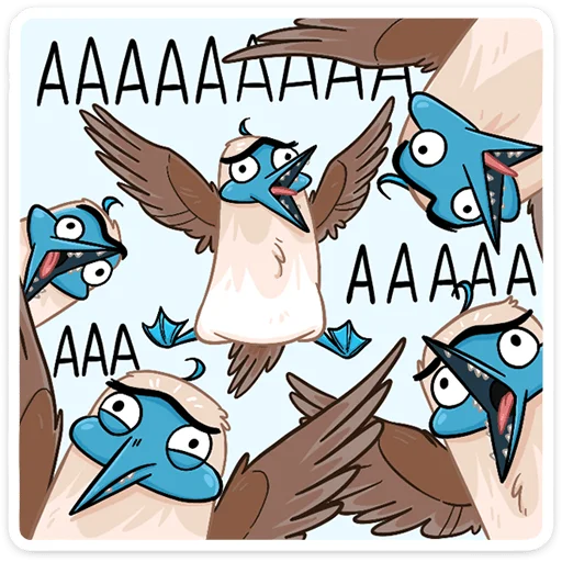 😱 Стикер «Олуша» для Telegram