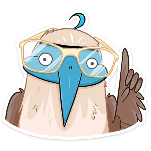 ☝️ Стикер «Олуша» для Telegram
