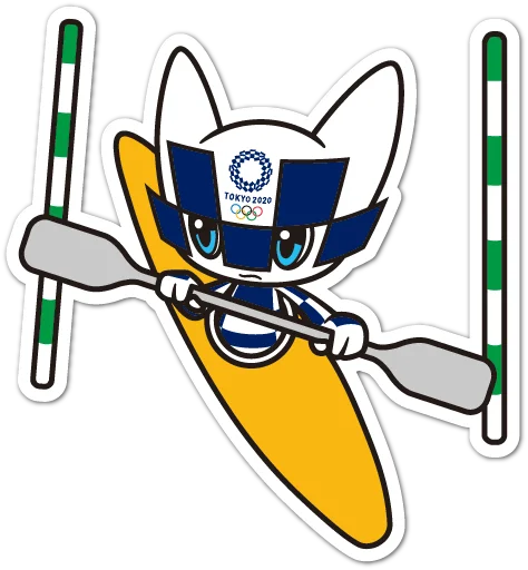 🚣 Стикер «Summer Olympics 2020 Miraitowa» для Telegram