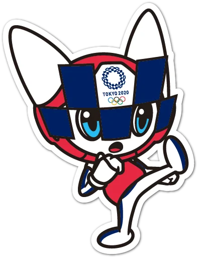 🥊 Стикер «Summer Olympics 2020 Miraitowa» для Telegram