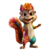 🐿 Эмодзи «The squirrels» для Telegram