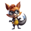 🖤 Эмодзи «The squirrels» для Telegram