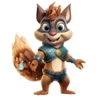 💚 Эмодзи «The squirrels» для Telegram