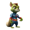 💚 Эмодзи «The squirrels» для Telegram