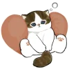 ❤️ Эмодзи «Милые котьки» для Telegram