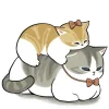 🥱 Эмодзи «Милые котьки» для Telegram