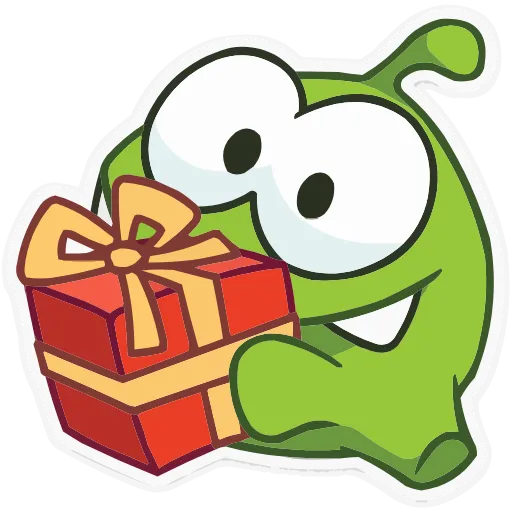 🎁 Эмодзи «Зима с Ам Нямом» для Telegram
