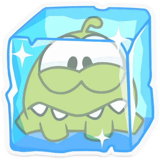🥶 Эмодзи «Зима с Ам Нямом» для Telegram