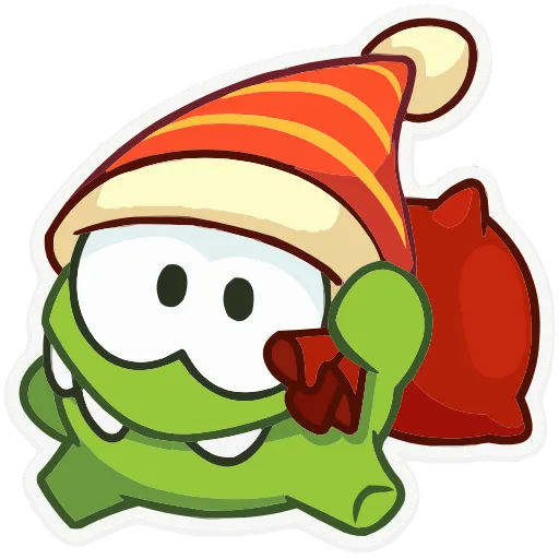 🎁 Эмодзи «Зима с Ам Нямом» для Telegram