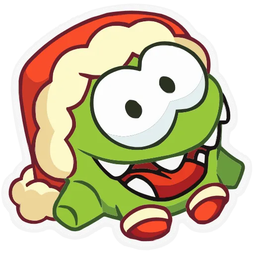 😃 Эмодзи «Зима с Ам Нямом» для Telegram