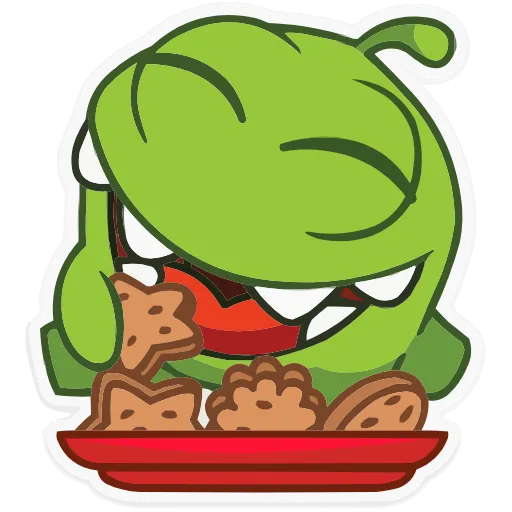 🍪 Эмодзи «Зима с Ам Нямом» для Telegram