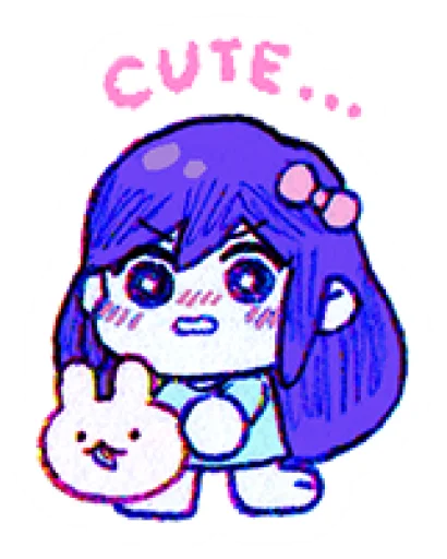 🥺 Стикер «Official Omori Stickers (OMOCAT)» для Telegram