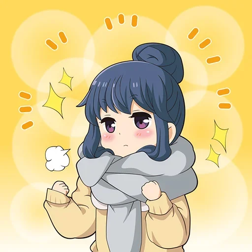 💪 Стикер «Rin Shima» для Telegram