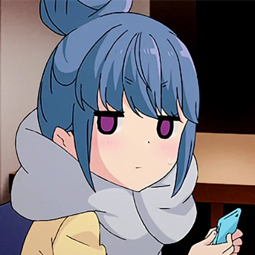 😑 Стикер «Rin Shima» для Telegram