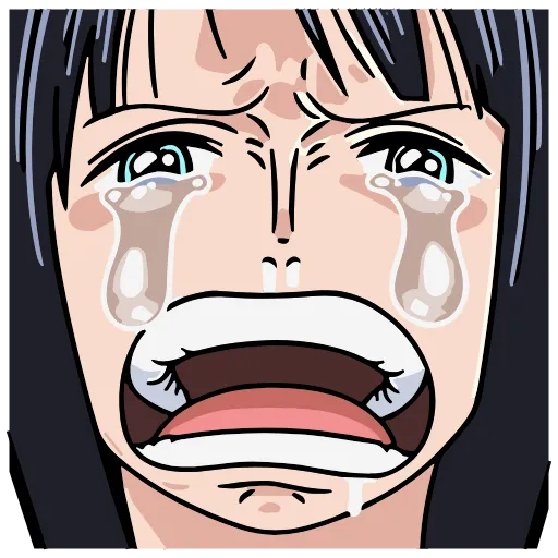 😭 Стикер «One Piece» для Telegram
